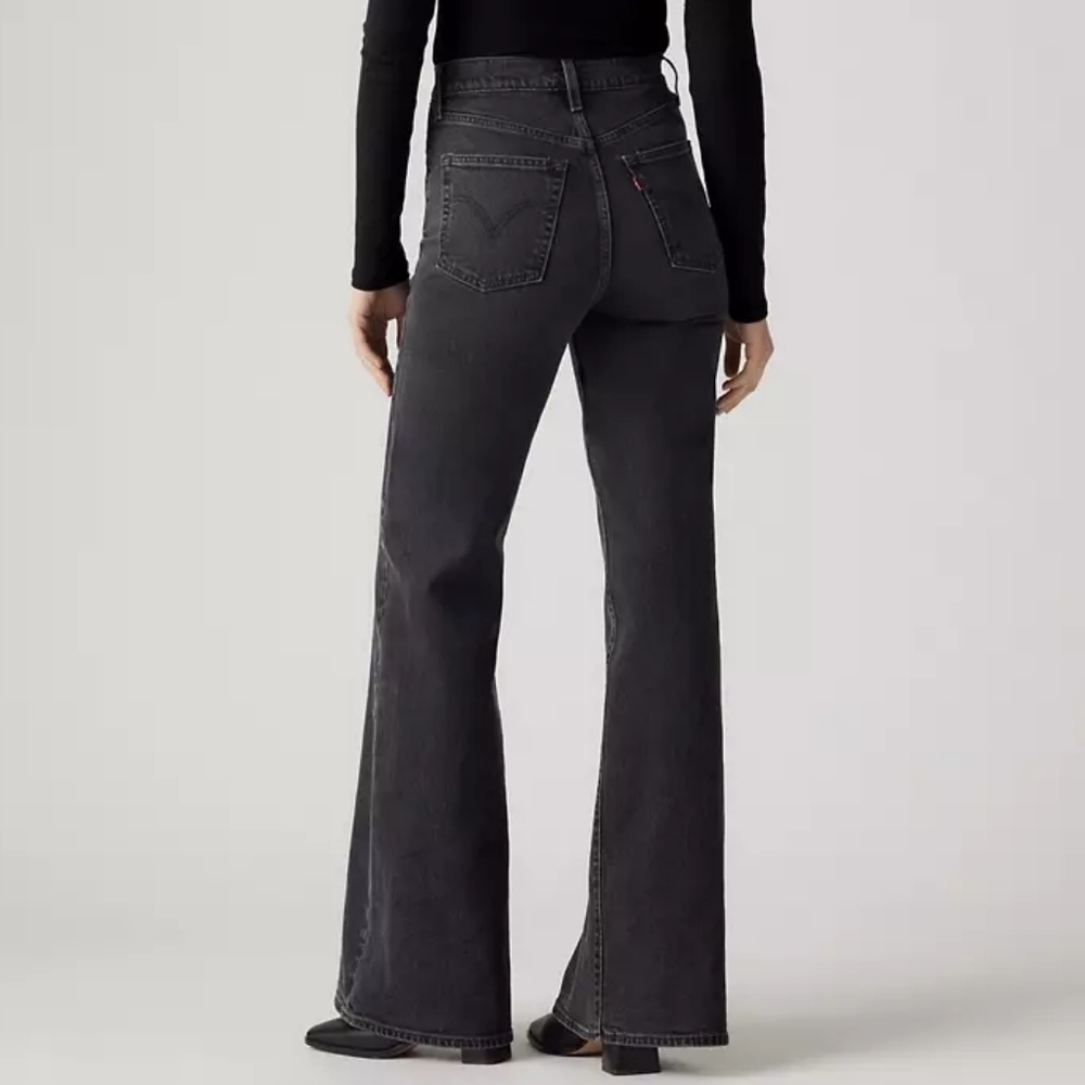 Levi's Ribcage Bell Cut And Dry No Dest Sz 27 Nwt - Picture 2 of 14